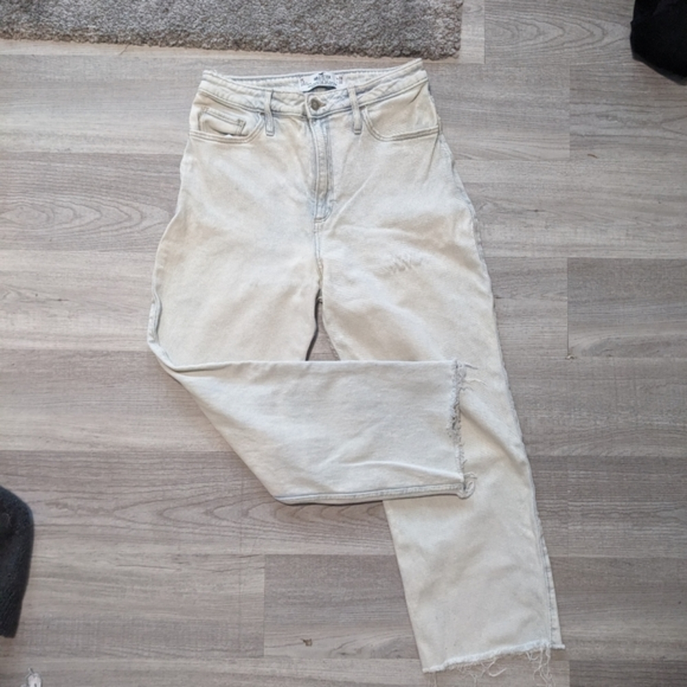 hollister curvy dad jeans
